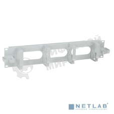 Кабельный органайзер ITK CO35-2M6R 2U 2 боковых горизонт. и 4 вертик. кольца, серый