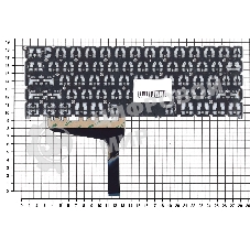 Клавиатура для ноутбука Acer Spin 7 SP714-51 черная с подсветкой