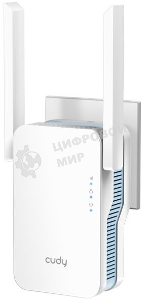 Повторитель беспроводного сигнала Cudy RE1200 AC1200 10/100BASE-TX/Wi-Fi белый