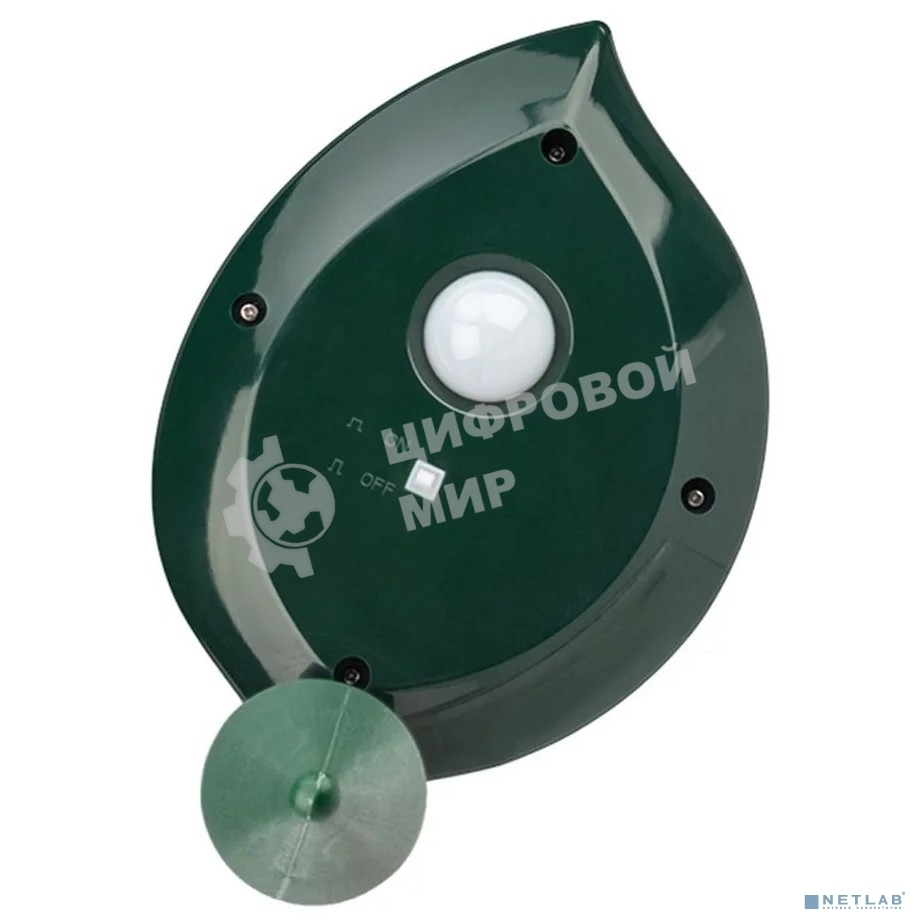 Ультразвуковой отпугиватель кротов Rexant R30 на солнечной батарее с подсветкой