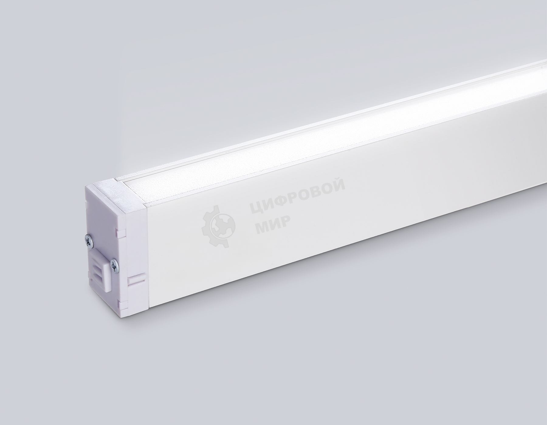 Светильник светодиодный трековый для шинопровода Magnetic Ambrella light GL1705 WH белый IP20 24W 4200K 220V 120° 342*367*42 (Без ПДУ)