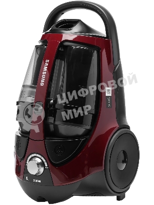 Пылесос Samsung VCC8837V3P/XEV фиолетовый, 430/2200 Вт, уборка сухая, пылесборник контейнер, 2 л