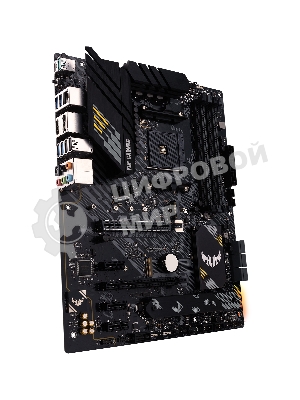 Материнская плата ASUS TUF GAMING B550-PLUS, AM4, AMD B550, 4xDDR4, 6xSATA, 2xM.2, 1xPCIe 4.0 x16, 1xPCIe 3.0 x16, 3xPCIe x1, 1xHDMI, 1xDP, 1x 2.5Gb LAN, 4xUSB-A 3.2 Gen 1, 1xUSB-A 3.2 Gen 2, 2xUSB-A 2.0, 1xUSB-C 3.2 Gen 2, 5x3.5 мм, 7.1, ATX