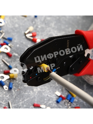 Кримпер Rexant HT-336 H для обжима автоклемм изолированных 0.5-6.0 мм²