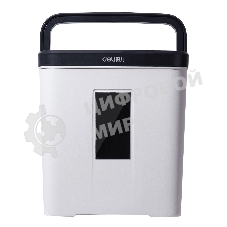 Шредер Deli E9939 белый (секр.P-4)/фрагменты/5лист./12лтр./скобы