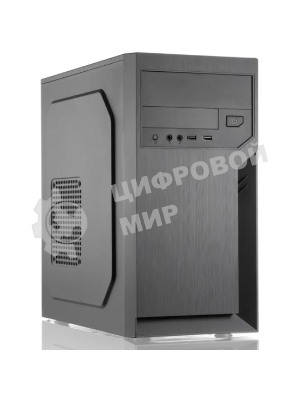 Компьютерный корпус с блоком питания 450Вт. Case Foxline FL-702, mATX, 1x5.25EXT, 1x3.5EXT, 2x3.5INT, 2xUSB 2.0, HDA, w/o FAN, w/450W ATX PSU, w/1.2m EU pwr cord