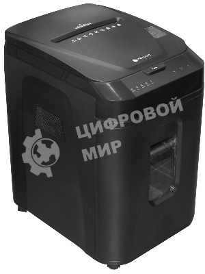 Шредер ГЕЛЕОС АП40-4, DIN P-4 (4 ур-нь секр.), фрагмент 3,9х12мм, АВТОПОДАЧА 170 лист (70г/м2), пл.карты/скрепки/скобы, 37 литров