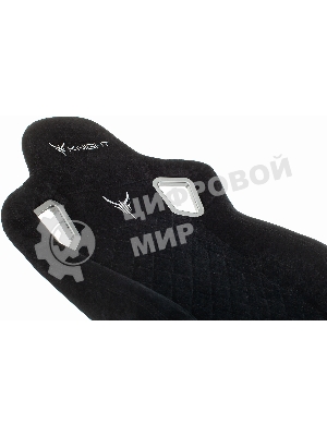 Кресло Бюрократ Knight Outrider Light-20 черный, ткань, 120 кг, механизм качания