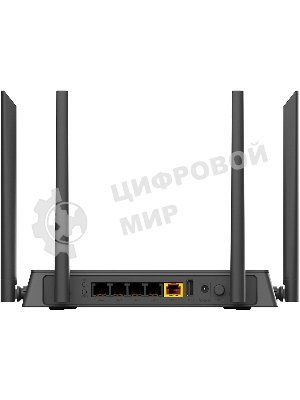 Беспроводной двухдиапазонный маршрутизатор D-Link DIR-815/RU/R4A AC1200 с поддержкой технологии MU-MIMO, 3G/LTE и USB-портом