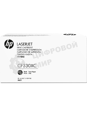 Картридж лазерный контрактный HP 654X черный Contract LJ Toner Cartridge