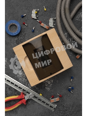 Щит ЩРН-П-8 IP41 светлое дерево PROxima EKF pb40-n-8-light