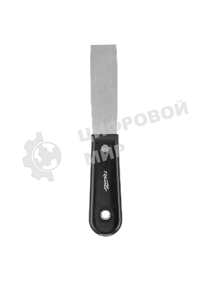 Шпательная лопатка Sparta стальная, 25 мм, полированная, пластмассовая рукоятка