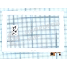 Сенсорное стекло (тачскрин) DY10118 (V4) белое