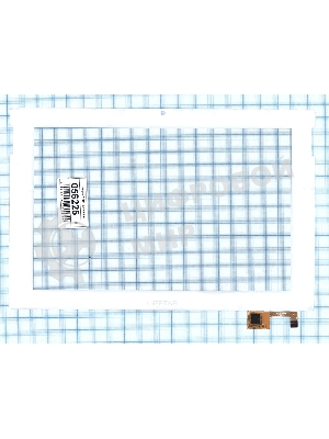 Сенсорное стекло (тачскрин) DY10118 (V4) белое