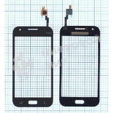 Сенсорное стекло (тачскрин) для Samsung Galaxy J1 Ace SM-J110H черное