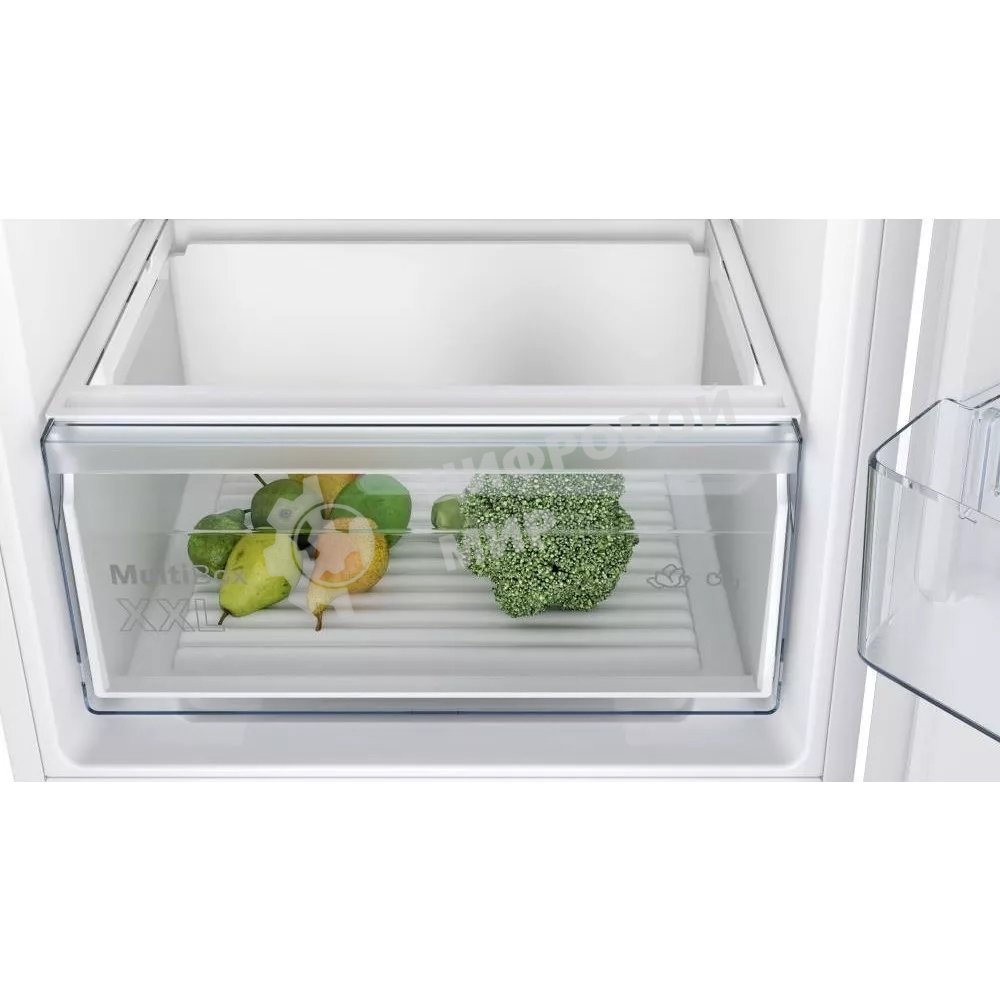 Встраиваемый холодильник Bosch Serie 2 KIV87NS306 белый двухкамерный 209/63л морозилка снизу