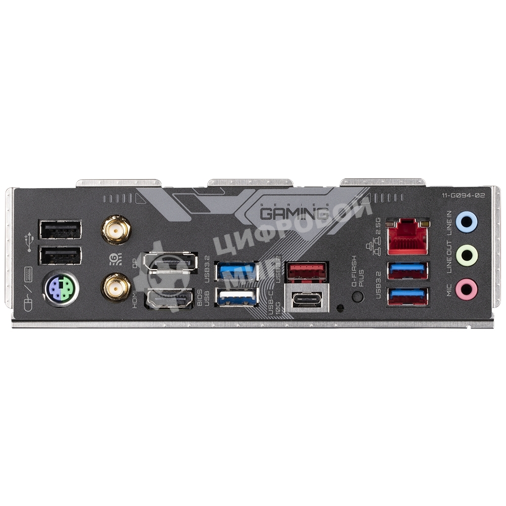 Материнская плата Gigabyte B650 GAMING X AX V2, AM5, AMD B650, 4xDDR5, 4xSATA, 3xM.2, 1xPCI-E 4.0 x16, 2xPCI-E 3.0 x1, 1xUSB-A 3.2 Gen 2, 3xUSB-A 3.2 Gen 1, 1xUSB-C 3.2 Gen 2, 1x 2.5Gb LAN, 3x3.5 мм, 7.1, ATX