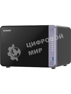 Сетевое хранилище NAS Qnap TS-632X-4G 6-bay настольный Alpine AL-524