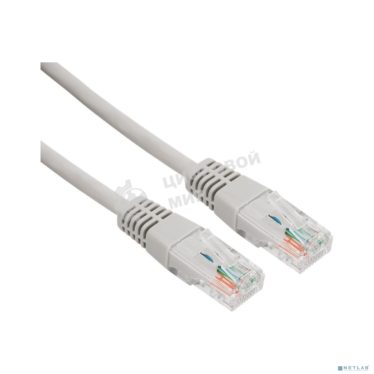 Пaтч-корд U/UTP Rexant, cat.5e, RJ45-RJ45, неэкранированный, LSZH серый, 5м