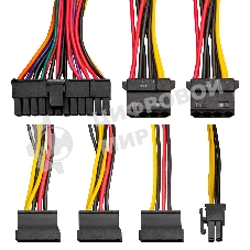 Компьютерный корпус Miditower ExeGate XP-330U-UNS350 (ATX, БП UNS350 с вент. 12см, 2*USB/2*USB 3.0, аудио, черный)