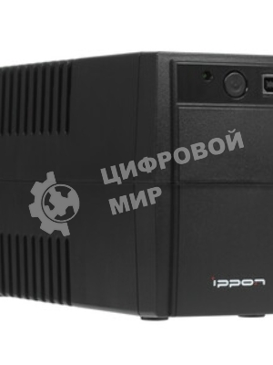 Источник бесперебойного питания Ippon Back Basic 1050S Euro 600Вт 1050ВА черный