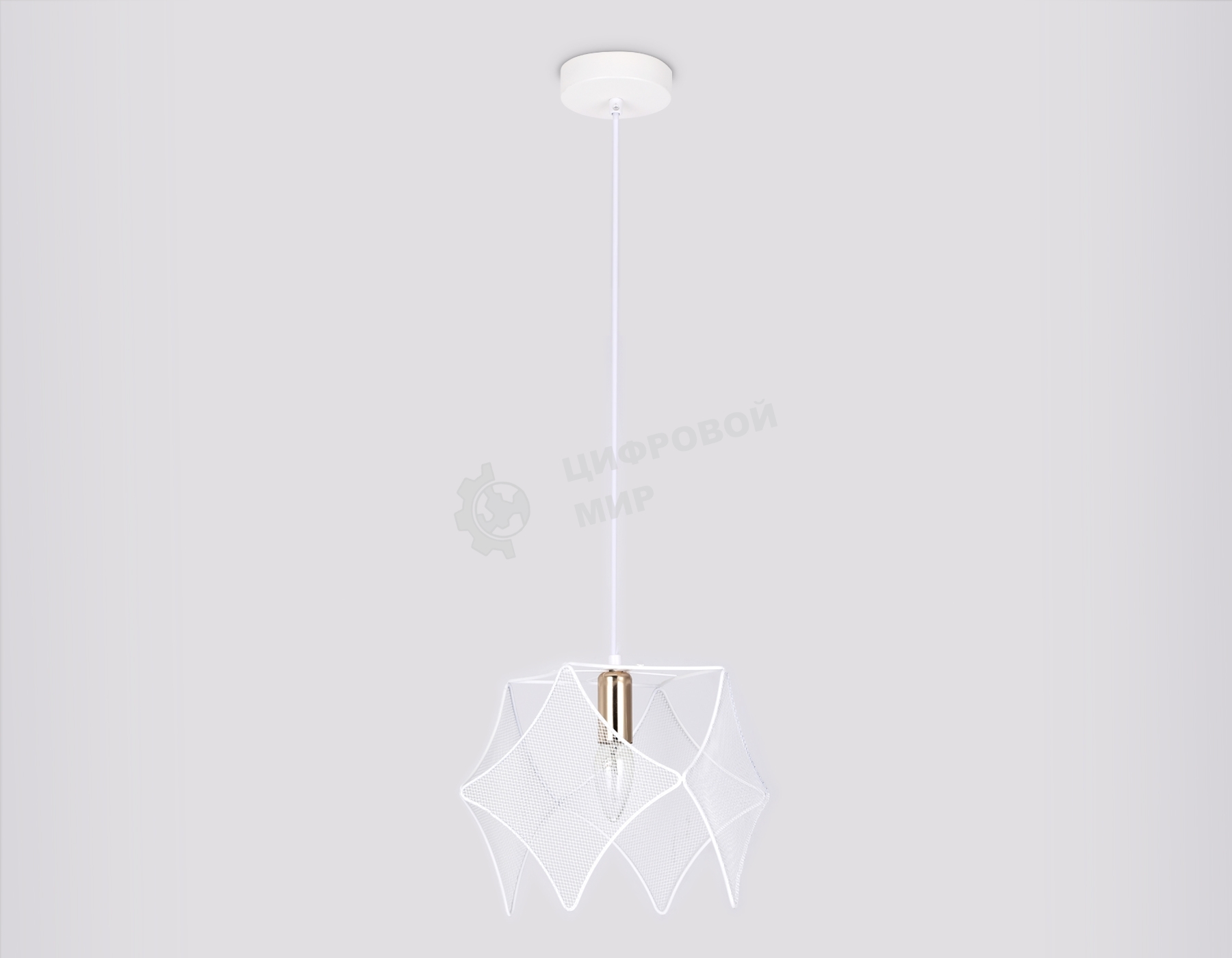 Светильник Ambrella light TR8420 WH/GD белый/золото E14 max 40W D285*1000