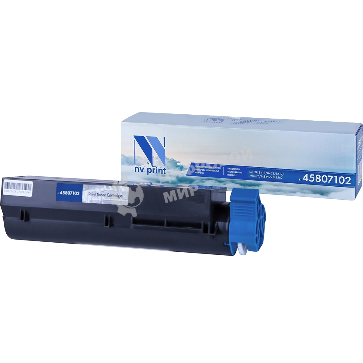 Картридж NVPrint совместимый Oki 45807102 для B412/B432/B512/MB472/MB492/MB562 (3000k)