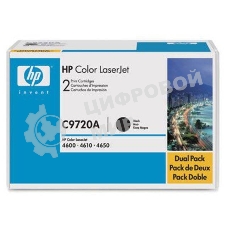 Картридж лазерный HP C9720A черный для Color LJ4600 Series, Black 9000 стр.