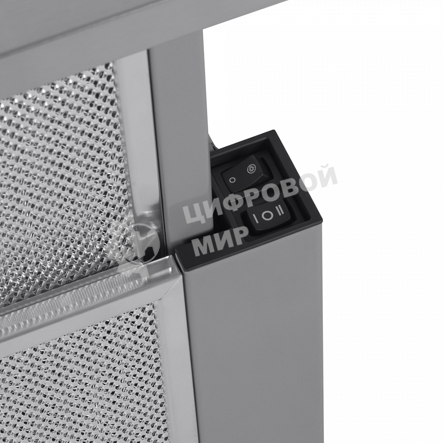 Вытяжка встраиваемая Maunfeld VS Fast 60 нержавеющая сталь, 60 см, 850 куб. м/ч, 47 дБ