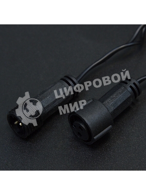 Гирлянда Neon-night Нить 10м, постоянное свечение, черный ПВХ, 230В, цвет: Мультиколор