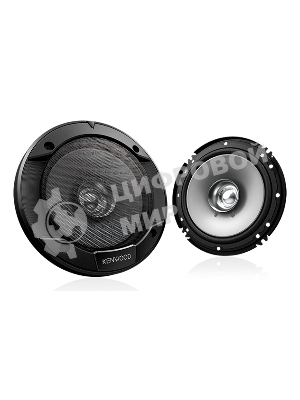 Колонки автомобильные Kenwood KFC-S1656 330Вт 87дБ 4Ом 16см (6.5дюйм) (ком.:2кол.) коаксиальные двухполосные