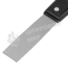 Шпательная лопатка Sparta стальная, 25 мм, полированная, пластмассовая рукоятка