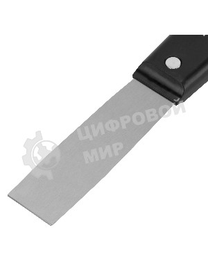 Шпательная лопатка Sparta стальная, 25 мм, полированная, пластмассовая рукоятка