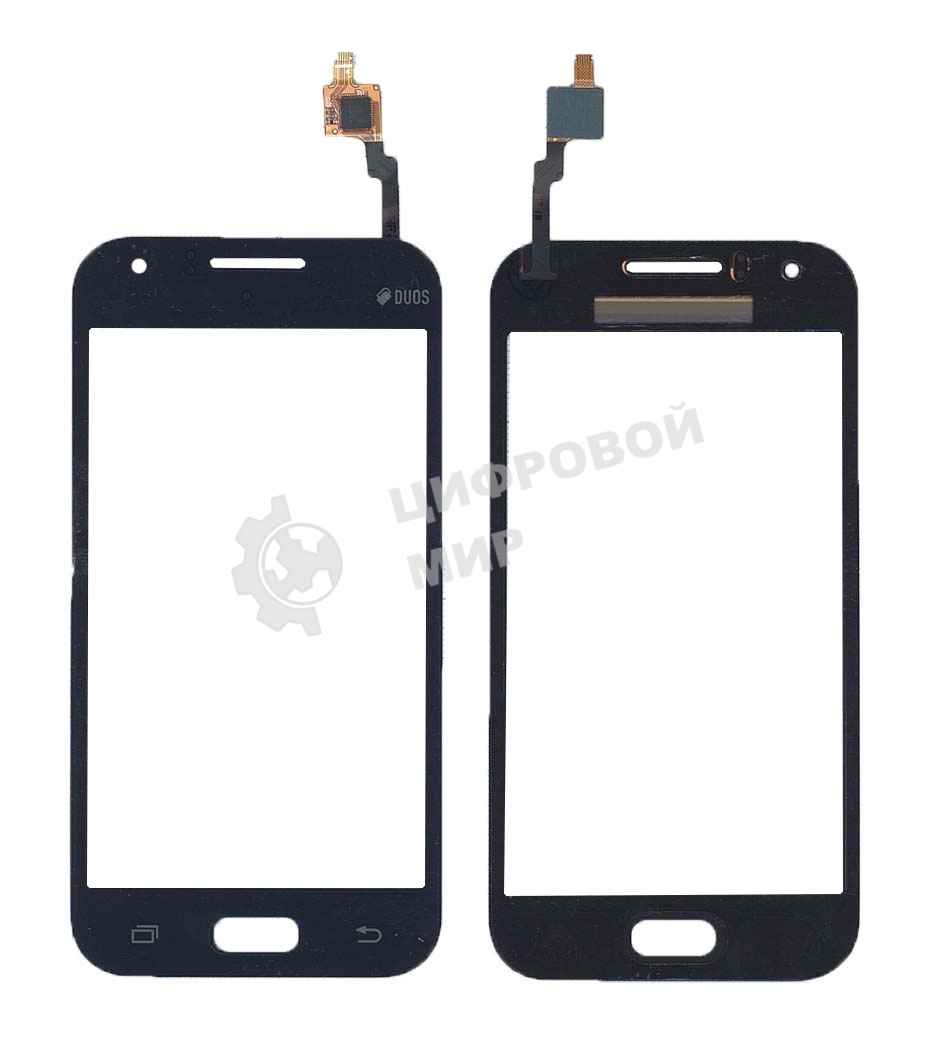 Сенсорное стекло (тачскрин) для Samsung Galaxy J1 Ace SM-J110H синее