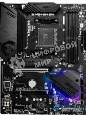 Материнская плата MSI MPG B550 GAMING PLUS, AM4, AMD B550, 4xDDR4, 6xSATA, 2xM.2, 1xPCI-E 4.0 x16, 1xPCI-E 3.0 x4, 2xPCI-E x1, 1xHDMI, 1xDP, 1x 1Gb LAN, 4xUSB-A 2.0, 2xUSB-A 3.2 Gen 1, 1xUSB-A 3.2 Gen 2, 1xUSB-C 3.2 Gen 2, 5x3.5 мм, 7.1, ATX
