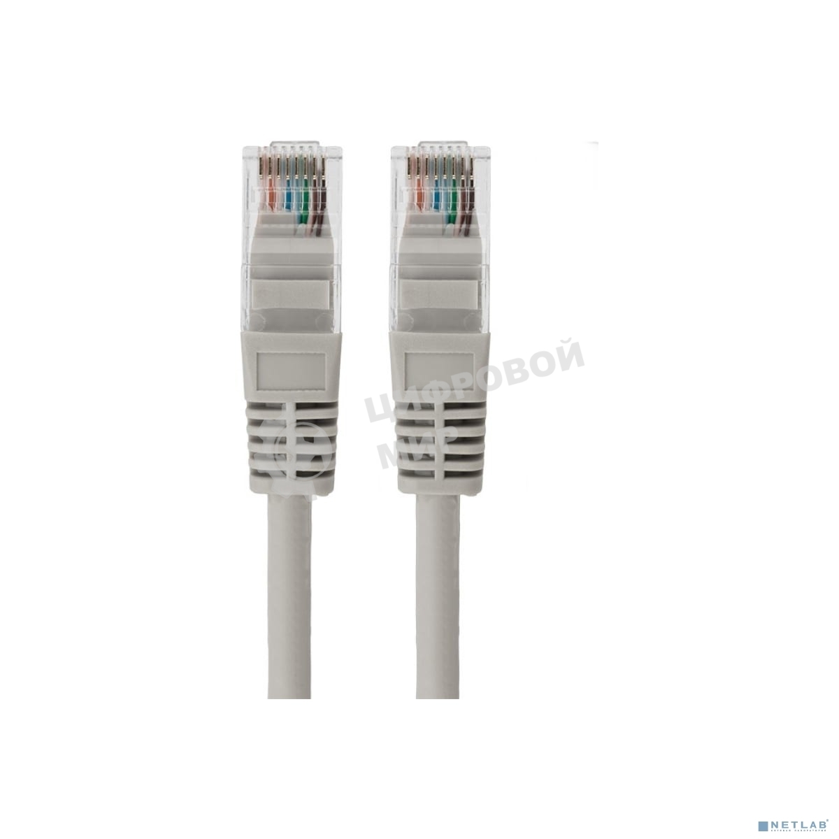 Пaтч-корд U/UTP Rexant, cat.5e, RJ45-RJ45, неэкранированный, LSZH серый, 5м