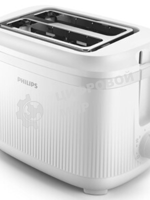 Тостер Philips HD2511/00 белый, 900 Вт, 2 слота