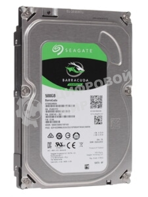 Жесткий диск HDD Seagate Barracuda 500Gb 7200 rpm SATA 6 Гбит/с, 32mb buffer
