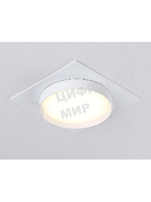 Светильник Ambrella light TN5229 WH белый GX53 110*110*35