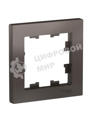Рамка 1-м AtlasDesign мокко SchE ATN000601