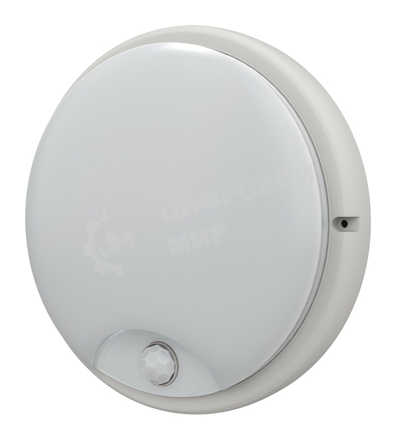 Светильник светодиодный IEK ДПО 4100Д 12Вт 4000К IP54 круг бел. ИК ДД LDPO0-4100D-12-4000-K01