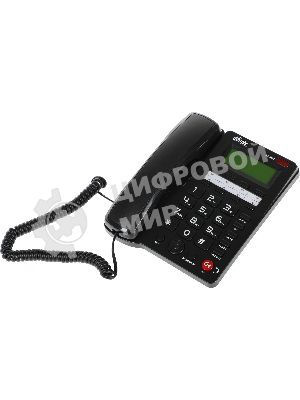 Телефон проводной Ritmix RT-550 черный