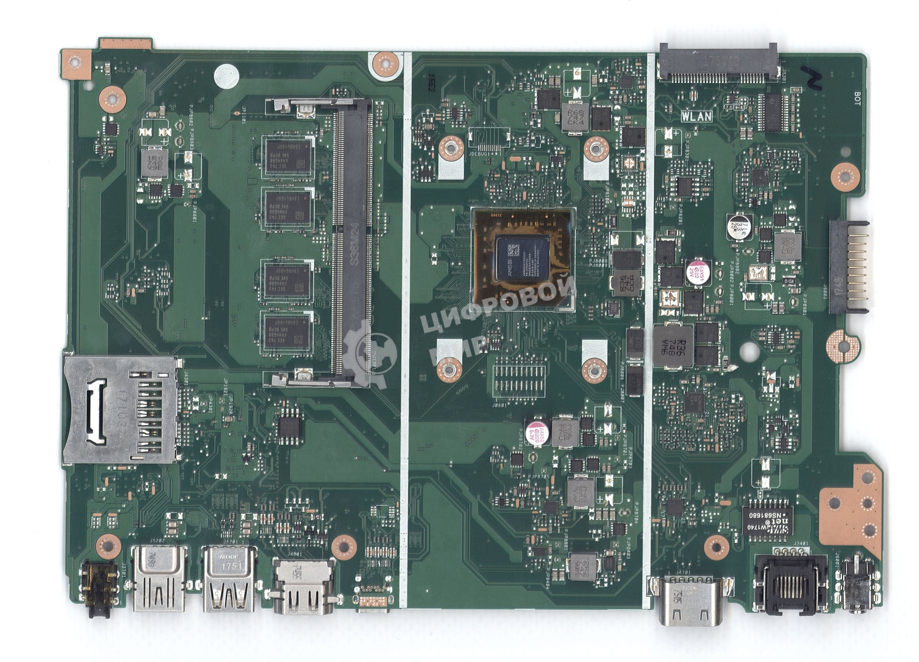 Материнская плата для Asus X441BA 4G/A6-9220 90NB0I00-R00021