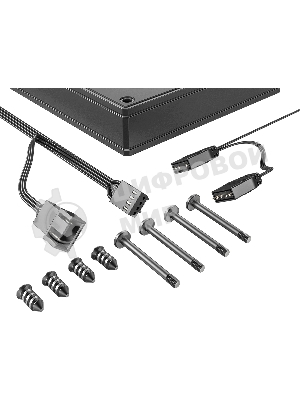 Вентилятор для корпуса ID-COOLING AS-120-ARGb-K черный 120мм 2000rpm 27.2db 4-pin