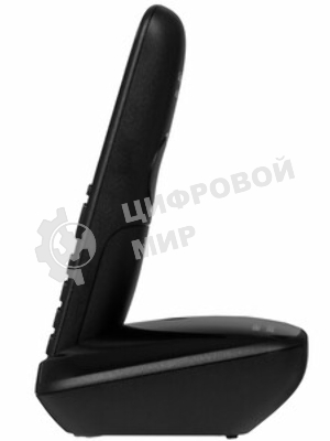 Дополнительная трубка Dect Gigaset AS690HX черный для AS690