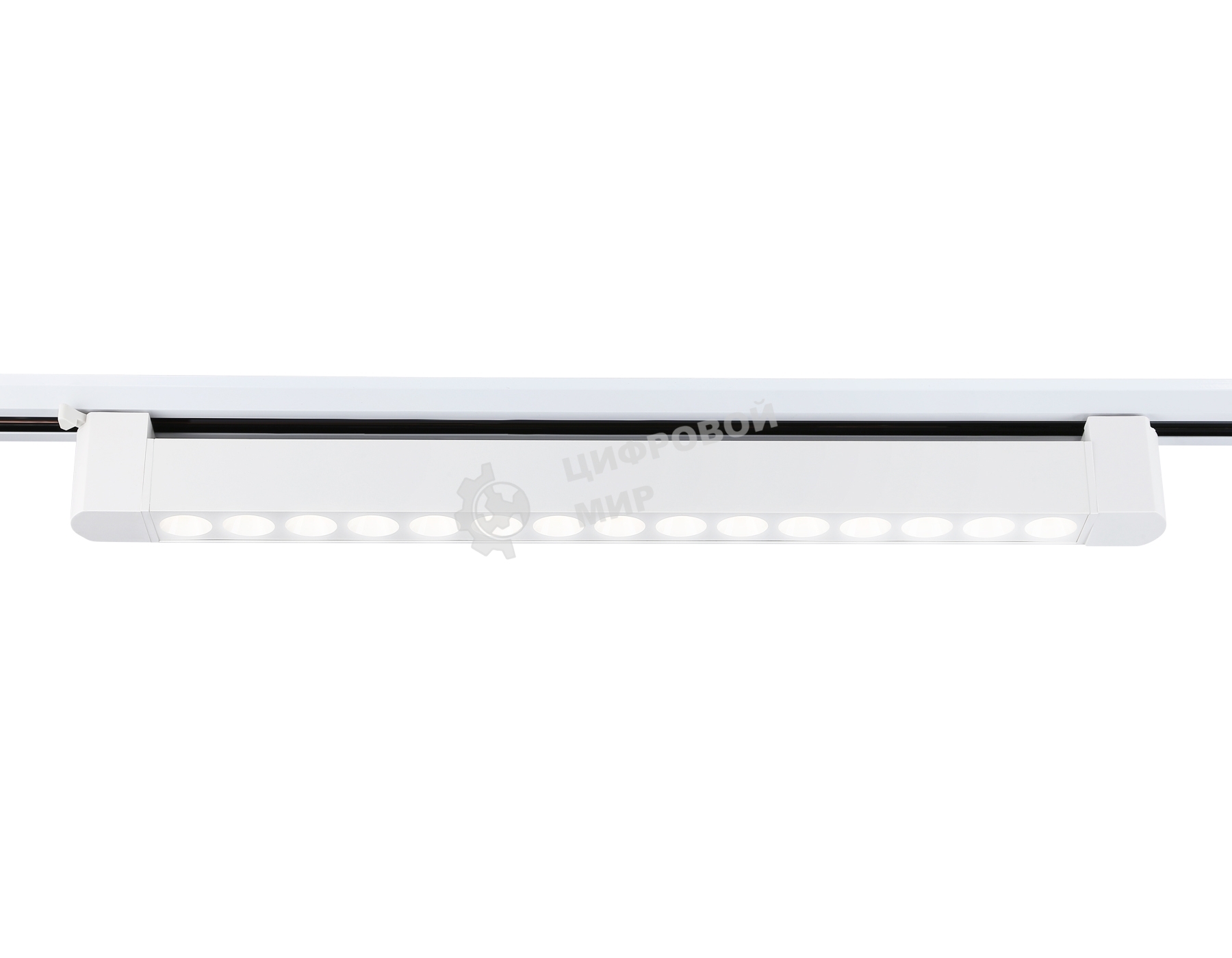 Трековый однофазный светильник Ambrella light GL6712 WH белый IP20 30W 4200K 24° 458*35*57