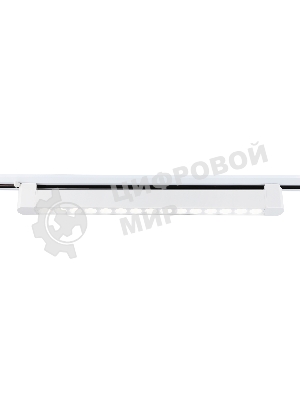 Трековый однофазный светильник Ambrella light GL6712 WH белый IP20 30W 4200K 24° 458*35*57