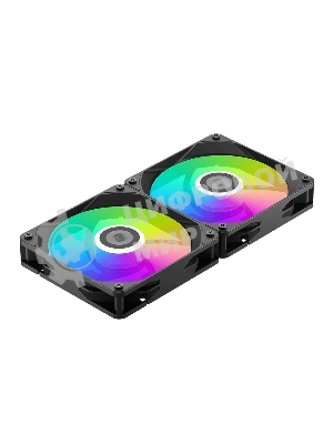 Система жидкостного охлаждения PCCOOLER DA240 V2, 240 мм, 2x120 мм, ARGB, 270 Вт