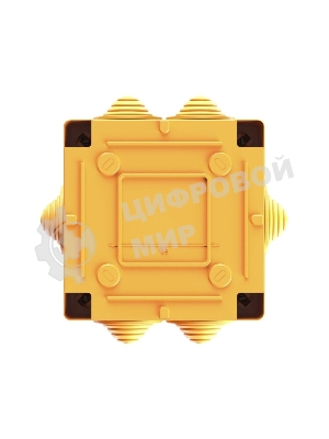 Коробка ответвительная DKC FSB11604 FS 100х100х50мм 6р 450В 6А 4кв.мм с каб. вводами и клеммн. IP56 пластик.