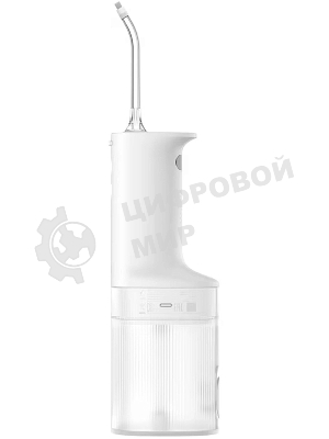 Ирригатор Xiaomi Water Flosser 2 портатив. импульсн. 2насад. белый